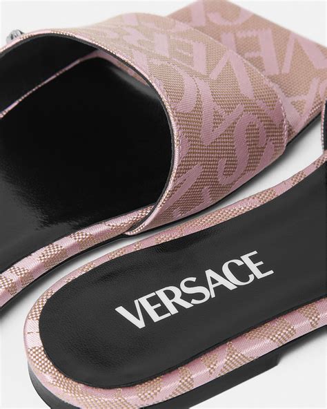 sandalias versace nude|versace footwear.